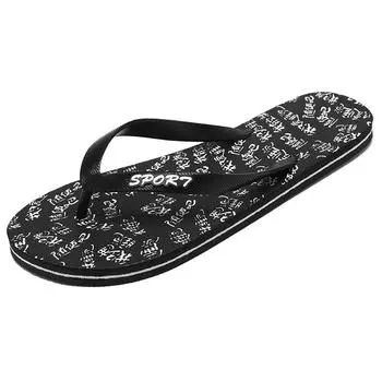 Men s casual slippers Flip-flops beach sandals summer non-slip lightweight comfortable indoor bathroom men s shoes 39