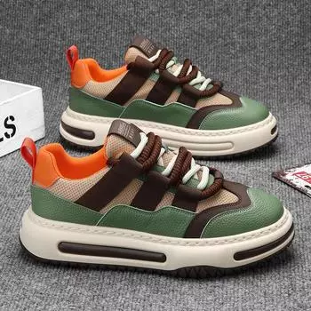 Men s Casual Sneakers 2025 New Fashion Mesh Breathable Running Shoes Luxury Tennis Lace Up Casual Shoes Zapatillas De Hombre 39