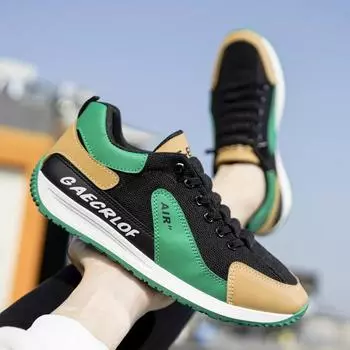 Men s Casual Sneakers Breathable Safety Sneakers for Men Classic Trendy All-match Lightweight Anti-slip Simple Four Seasons New 39