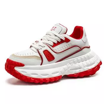 Men s casual sneakers Fashion designer walking youth training sports non-slip plus size walking shoes Breathable 39