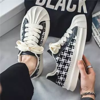 Men s Casual Sports Shoes, Canvas Breathable, Fashionable Lace Up Running Shoes,2024 New Walking Daily Sports Shoes Size 39-44 39 бежевый