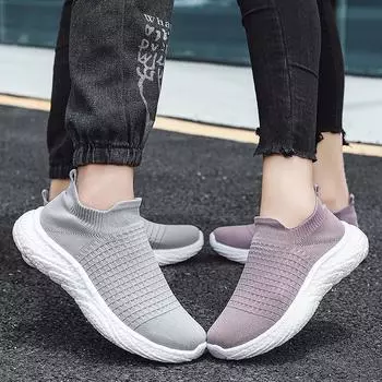 Men s Casual Sports Shoes Mesh Breathable Walking Shoes Couple Running Training Shoes Lightweight Vulcanized Shoes Plus Size 36 чёрный