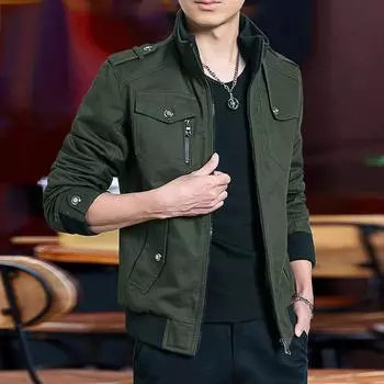 Мужское пальто, летняя новая тонкая куртка, повседневная тонкая одежда для весны и осени, трендовая корейская версия, красивая одежда M красный