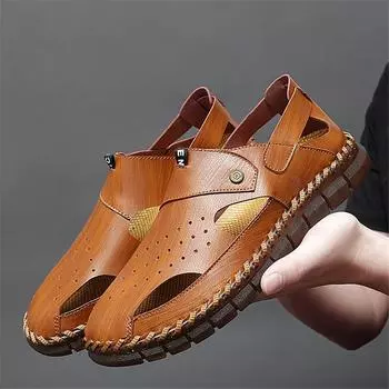 Men s Cooling Sandals: Trendy, Comfy, Bright, Anti-Slip for Enduring Outdoor Fun US 5(EUR 38) чёрный