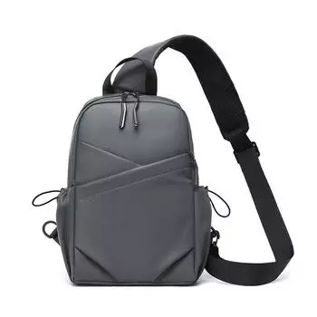 Men s Crossbody Bag with A High-end Feel, Outdoor Travel Trend, Casual Large Capacity Single-shoulder Bag, Sporty Crossbody Men s Chest Bag 30cm * 19cm * 9cm