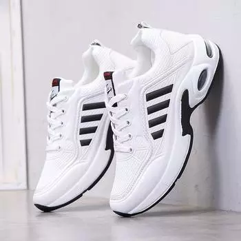 Men s Cushioned Outdoor Running Shoes 2024 New Anti slip Sports Shoes Men s Air Shoes 39