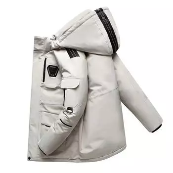 Men s Down Jacket, Men s Winter Lovers, Thickened Coat, Fashionable Work Clothes M