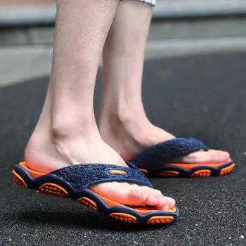 Men s Drag 2025 Summer Men s Breathable Home Outdoor Casual Flip-flops Fashion Large Size Simple Slippers Men 39