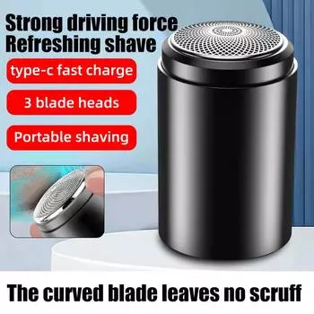 Men s electric shaver supports TYPE-C charging. Two styles are convenient to carry and powerful.