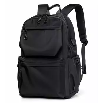 Men s Fashion Backpack: Versatile, Large Capacity for Students & Travelers синий