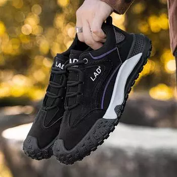 Men s fashion low-top lace-up casual sports shoes, youth outdoor wear-resistant tooling shoes, four-season trend mountaineering shoes 39