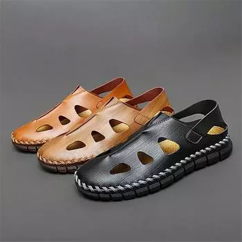 Men s Fashionable Comfort Sandals - Breathable, Anti-Slip, Durable for Outdoor Activities US 5(EUR 38) чёрный