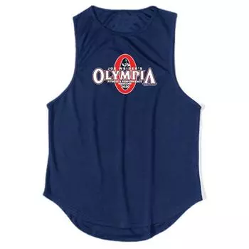 Men s fitness vest, summer fitness suit, mesh quick drying loose sleeveless T-shirt, men s muscle running vest S