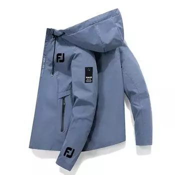 Men s FJ Windproof Casual Jacket M темно серый
