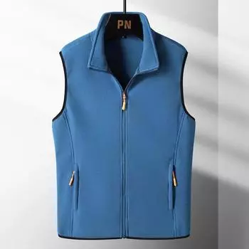 Men s Fleece Windproof Warmth and Casual Plus Size Men S Fleece Vest Casual Fleece Thermal Vest Vest Jacket XXXXL