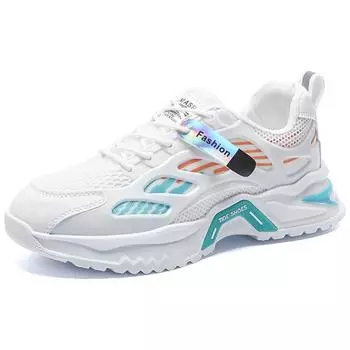 Men s High Quality Fashionable Versatile Mesh Sports Shoes with Thick Sole Lightweight and Breathable for Winter and Spring 40 чёрный