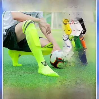 Men s High-Tube Football Socks: Sweat-Absorbent, Non-Slip, Cushion Sole for Spring & Summer Sports M (EU size 34-38)