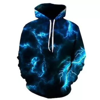 Men s Hoodie Pullover Hoodie Sweatshirt Navy Blue Hooded Graphic S