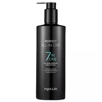 Men s Ingrilab 5in1 Perfect Skin Lotion Essence Cream Whitening Wrinkle Improvement Cosmetic All-in-one Large Capacity, 300ml, 1 Piece