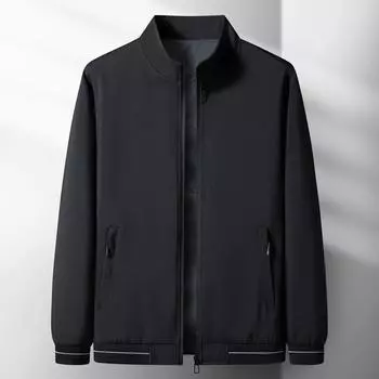 Men s Jacket Spring and Autumn Jacket New Korean Style Trendy Autumn Clothes Large Size Top Handsome Casual Jacket M