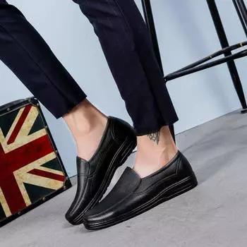 Men s kitchen shoes hotel special anti-slip shoes anti-oil plastic imitation plastic shoes Labor protection work shoes men 6.5 чёрный