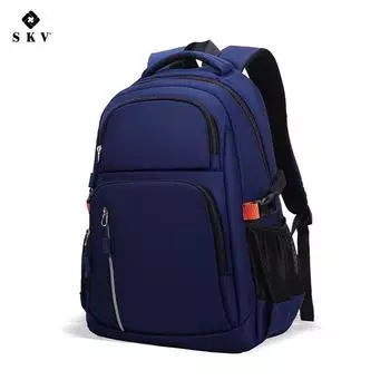Men s Large Capacity Business and Travel Backpack for Students синий