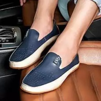 Мужские кожаные туфли без застежек, мужская повседневная обувь, мода 2024 года, плоская подошва, бесплатная доставка, тренд, высокое качество, общий размер 45, дешевая распродажа 36