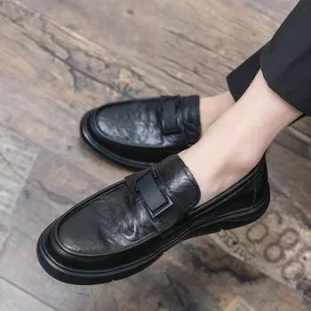 Men s Lightweigh Moccasins Driving Shoes 2024 Men Fashion Leather Casual Loafers Soft Comfortable Breathable Flats Lazy Shoes 38
