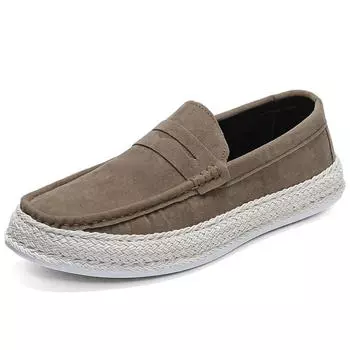 Men s Loafers 2025 Casual Shoes Four Season New Breathable Male Comfort Outdoor Walking Shoes Fashion Student Flat Shoes 39