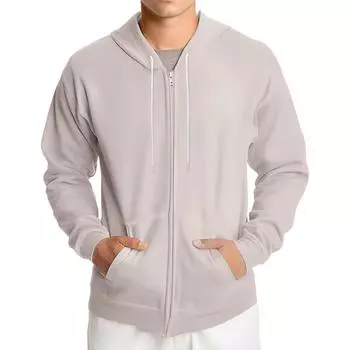 Men s Loose-fitting Casual Hooded Drawstring Jacket L