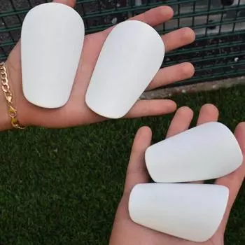 Men s Mini Imitation Carbon Fiber Football Shin Guards - Anti-Collision Insert for Adults and Children Sports