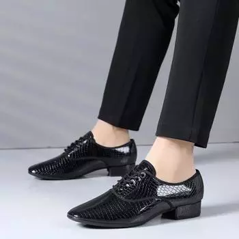 Мужская обувь для современных танцев, мужская обувь для танцев на открытом воздухе, для латиноамериканских танцев, джаза, для помещений, замшевая подошва, для бальных танцев, для вальса, каблуки 38