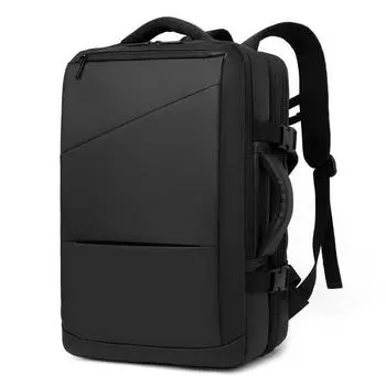 Men s Multi-Function USB Business Travel Backpack 46x29x18 cm чёрный