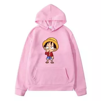 Men s nautical One Piece printed hoodie Wool warm men s sweatshirt Fashion casual men s loose breathable jumper brand hoodie S