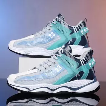Men s New 2024 Spring and Autumn Thick Sole Sports Shoes Trend Outdoor Morning Running Shoes Fashion Versatile Casual Shoes 39