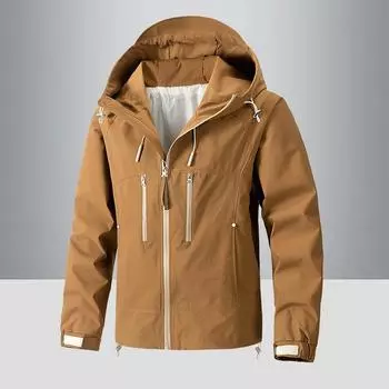 Новые мужские осенне-зимние однотонные повседневные свободные куртки для отдыха на открытом воздухе для пар S