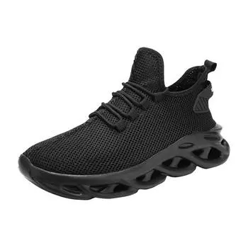 Men s new flying mesh surface breathable casual sports shoes spring and summer soft sole large size low top running shoes 39