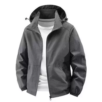 Men s New Men s Jackets In Spring and Autumn Wear Outdoor Sports Loose Youth Leisure Jacket Coat. M