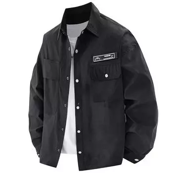 Мужская рубашка большого размера для работы, куртка, мужская универсальная повседневная свободная рубашка на весну и осень 9XL белый