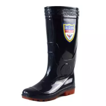 Men s PVC Working Rainboots Gumboots With Cheaper Price and Fast Delivery 40 чёрный