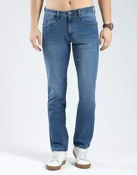 Men s Regular Fit Jeans | Mid-Rise | Comfortable & Stylish | Denim for Men s. 34