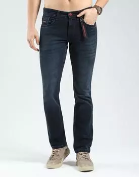 Men s Regular Fit Jeans | Mid-Rise | Comfortable & Stylish | Denim for Men s. 34