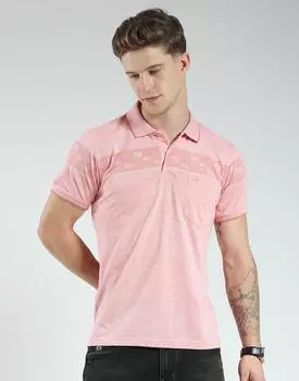 Men s Regular Fit Striped Polo T-Shirt | Half Sleeve | Collared Neck | Casual Wear T Shirt for Men s M