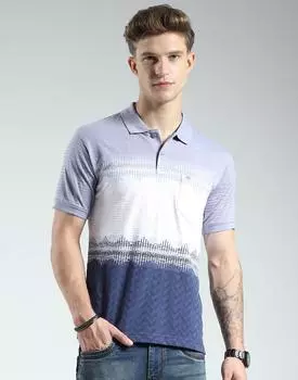 Men s Regular Fit Striped Polo T-Shirt | Half Sleeve | Collared Neck | Casual Wear T Shirt for Men s L