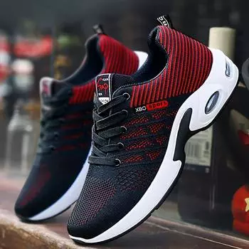 Men s Running Shoes, Walking Shoes, Tennis Casual Footwear, Stylish Sports Fitness Shoes, Breathable and Lightweight Comfortable Shoes for Men. 39 чёрный