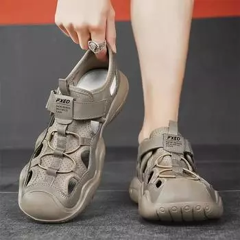 Men s Sandal Beach Hole Shoes Outdoor Male Shoe Summer Sale 39 Expensives Luxury 2024 Cheap Clearance Korean Style New Design V 39