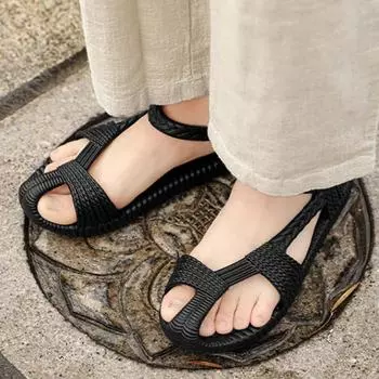 Мужские сандалии нескользящие для ежедневного использования лето 2024 мужская обувь большой размер новое поступление низкая цена дешевая ликвидация открытый воздухопроницаемый взрослый 36