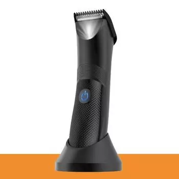 Men s Shaver Body Hair Trimmer Chest Hair Leg Hair Body Hair Clipper Private Parts Electric Push Shaver чёрный