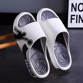 Men s Shoe Shiatsu Bathroom Casual Pvc Male Slipper Trend 2024 Summer Sale Cheap Shoes Liquidation Fashion Elegant Style Slides 36-37