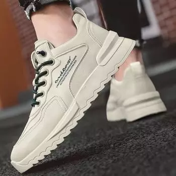 Men s shoes 2024 autumn new Korean version of trendy breathable sports shoes casual trendy shoes men s versatile height-increasing dad shoes 39